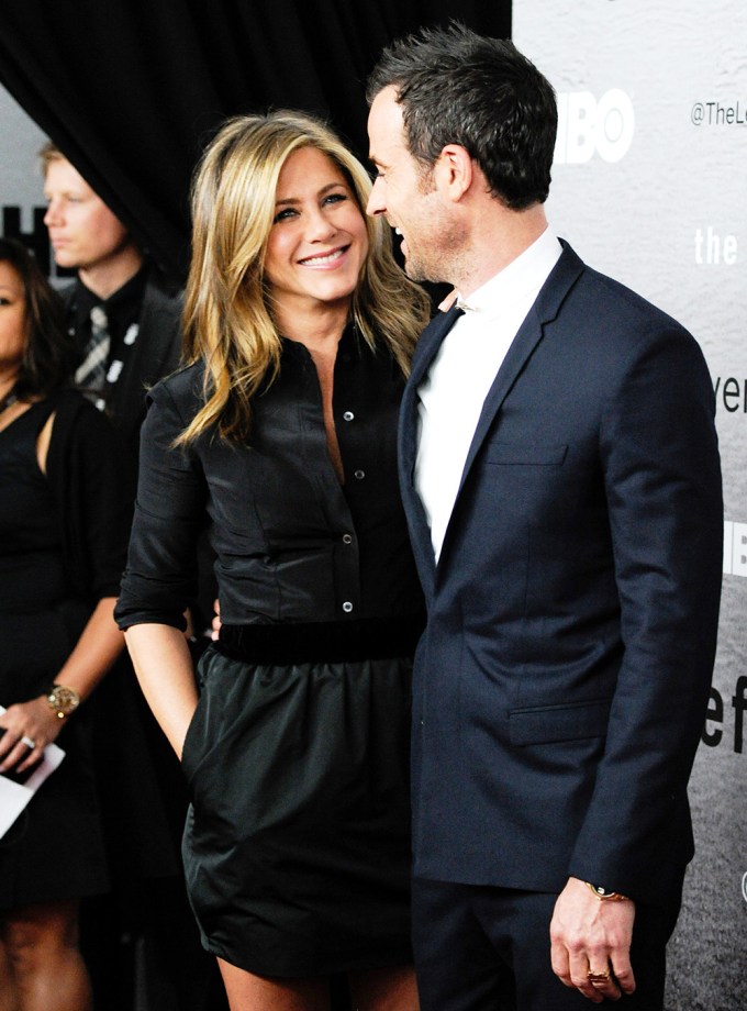 Jennifer Aniston & Justin Theroux at ‘The Leftovers’ Premiere