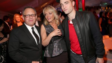 Robert Pattinson Mom Breaking Dawn Part 2 Premiere