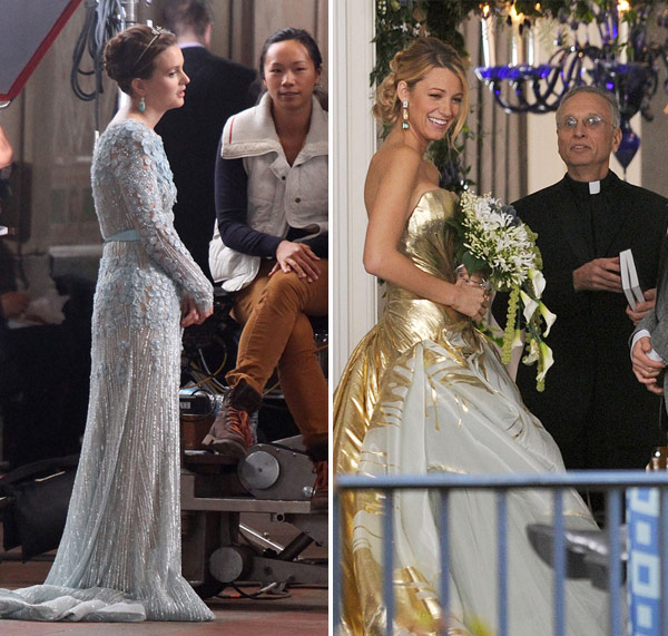 Gossip Girl Wedding Dress Reveals Blair & Serena Wedding Dresses Hollywood Life Gossip Girl Wedding Dress Reveals Blair & Serena Wedding Dresses Hollywood Life