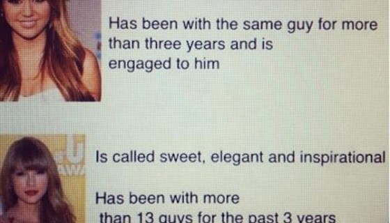 Miley Cyrus Disses Taylor Swift