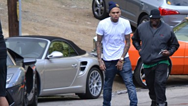 Chris Brown Rihanna Car