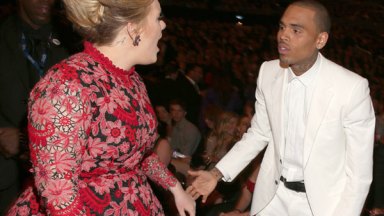 Adele Chris Brown Fight