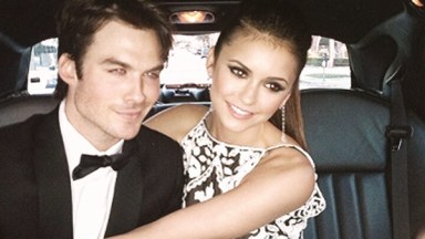 Ian Somerhalder Nina Dobrev Oscars