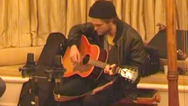 Robert Pattinson Guitar Video