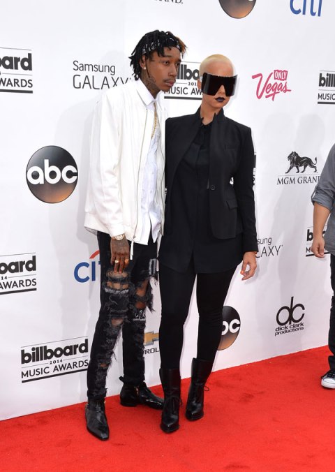 [PHOTOS] Amber Rose & Wiz Khalifa – Hollywood Life