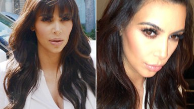 Kim Kardashian Hair Cut