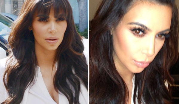 Kim Kardashian Hair Cut