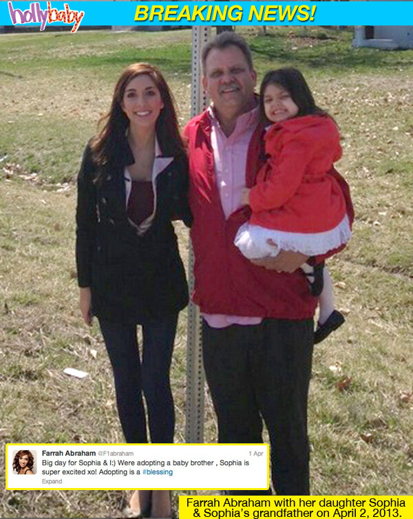 Farrah Abraham Adopting