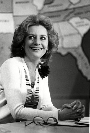 Television newswoman Barbara Walters smiles as she appears as co-host on NBC's Today Show, in New York City, . During the show Walters announced she has accepted an ABC offer to become the rival networks' evening news anchorwoman
WALTERS NEW CONTRACT WITH ABC, NEW YORK, USA