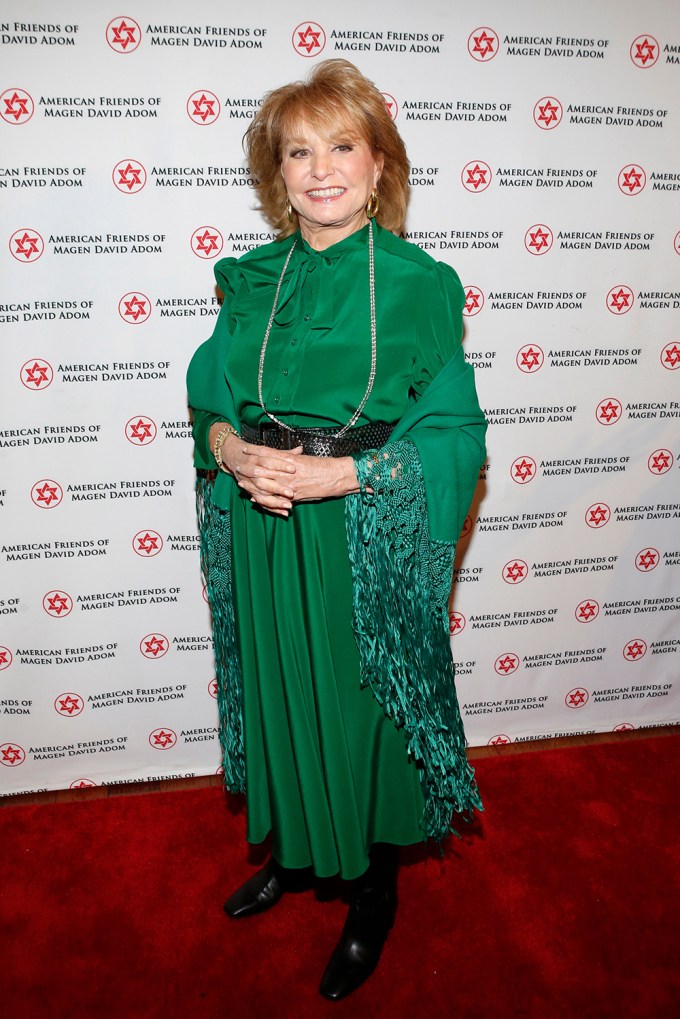 Barbara Walters In New York