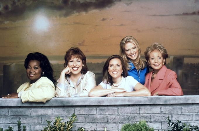 Barbara Walters With Her ‘View’ Co-hosts