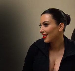 Kim Kardashian's Pregnancy Pains