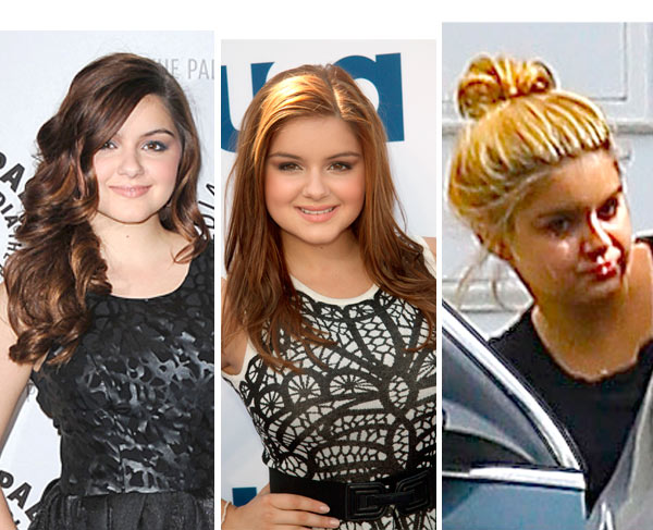 Ariel Winter Blonde Hair Goes Back To Her Natural Shade Hollywood Life