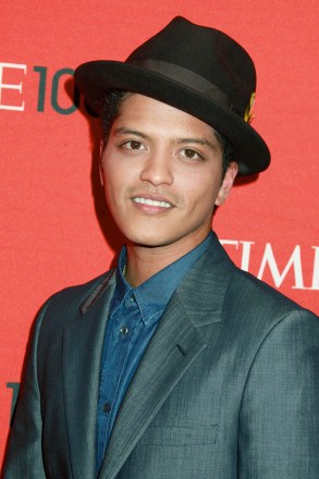 Bruno Mars
Time magazine's 100 Most Influential People in the World Gala, New York, America - 26 Apr 2011