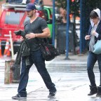 Jennifer Love Hewitt braves the rain in SoHo