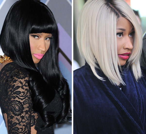 Nicki Minaj S Hair On The Other Woman Set Love Her Short Wig Look Hollywood Life