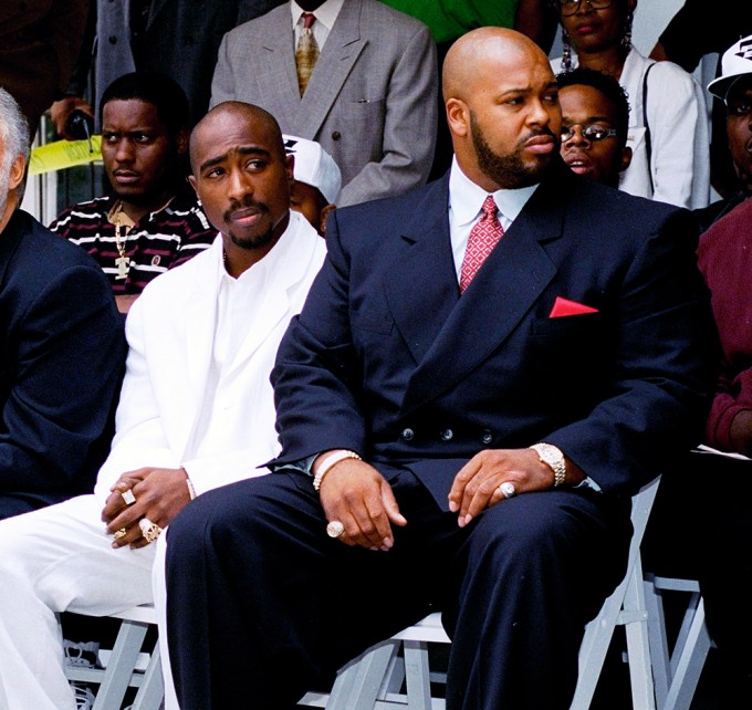 Tupac & Suge Knight Attend Voter Event