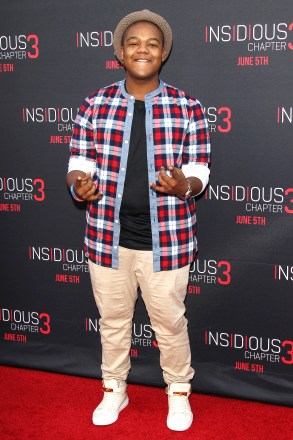 Kyle Massey
'Insidious: Chapter 3' film premiere, Los Angeles, America - 04 Jun 2015
Premiere Of Focus Features' "Insidious: Chapter 3" - Arrivals