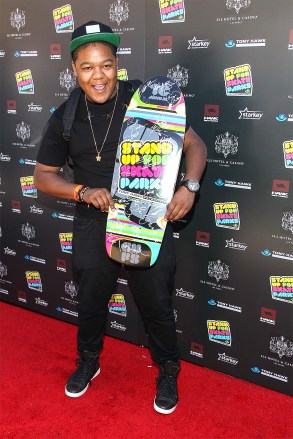 Actor Kyle Massey attends the Tony Hawk's 10th Annual Stand Up for Skateparks celebrity benefit on in Beverly Hills, Calif
Tony Hawk Celebrates 10th Annual Stand Up for Skateparks Celebrity Benefit, Beverly Hills, USA