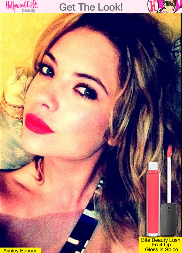 Ashley Benson Red Lips