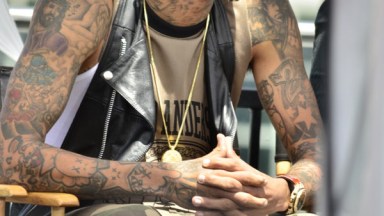 Chris Brown Donates Charity