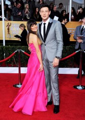 Lea Michele and Cory Monteith
19th Annual Screen Actors Guild Awards, Arrivals, Shrine Auditorium, Los Angeles, America - 27 Jan 2013
