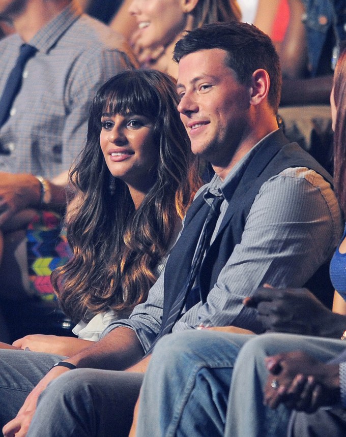 Lea Michele and Cory Monteith at the 2012 Do Something Awards