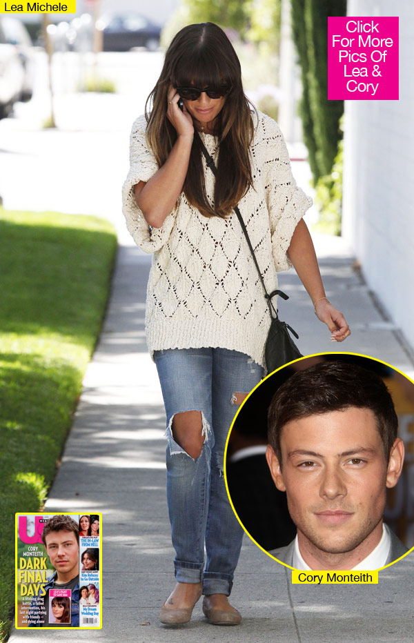 Lea Michele Cory Monteith Found Dead
