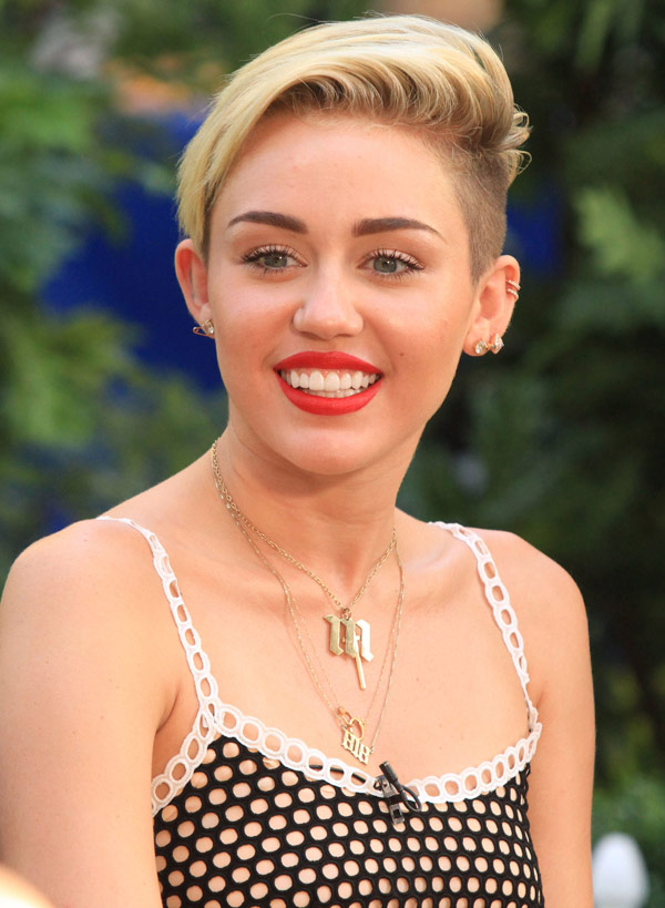 miley cyrus' haircut — it gives her confidence  'changed