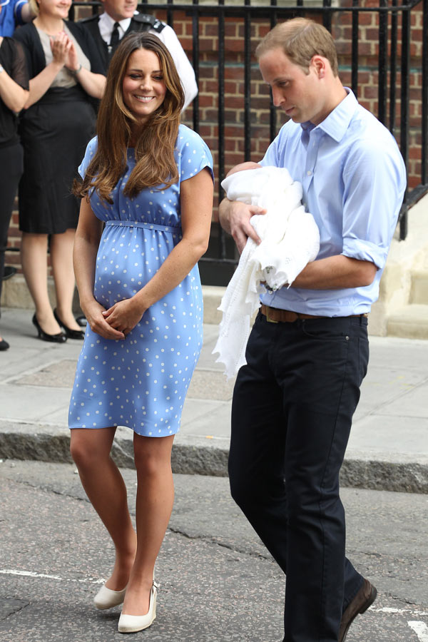 Royal Baby Hospital Photos