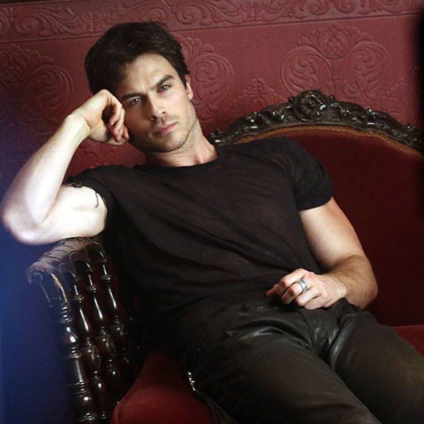 'Vampire Diaries' Season 5: New Damon Pic — Ian ...