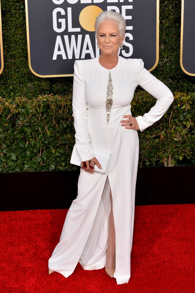 Jamie Lee Curtis At The 2019 Golden Globes