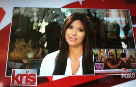 Kim Kardashian Kris Appearance