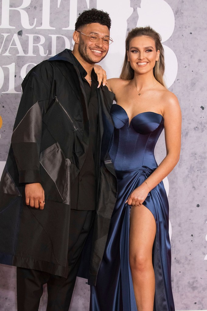 Perrie Edwards & Alex Oxlade-Chamberlain At BRIT Awards