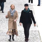 EXCLUSIVE: Coldplay singer, Chris Martin and US Actress Gwyneth Paltrow spend easter weekend in Paris with their kids.