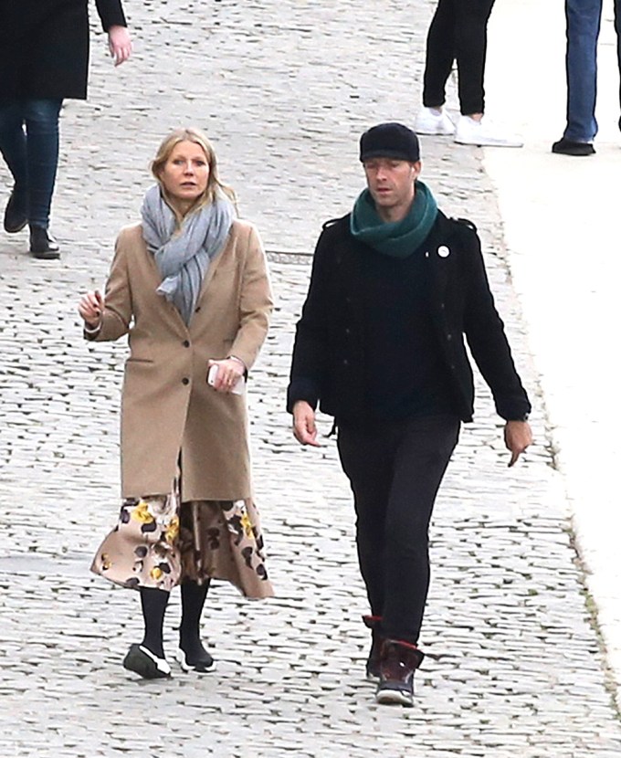 Chris Martin & Gwyneth Paltrow In 2018