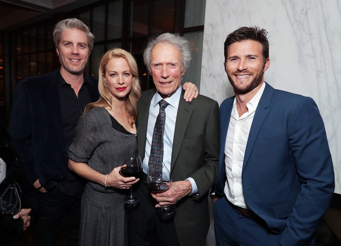 Scott Eastwood With Clint, Kyle And Alison At ‘The Mule’ Premiere