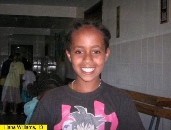 Ethiopian Girl Hana Williams Starved
