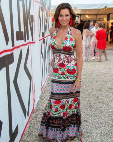 LuAnn de Lesseps Watermill Benefit for the Arts and Humanities, Watermill, New York, USA - 27 Jul 2019