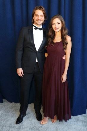 Luke Grimes and Bianca Rodrigues
28th Annual Screen Actors Guild Awards, Early Arrivals, The Barker Hangar, Santa Monica, Los Angeles, USA - 27 Feb 2022