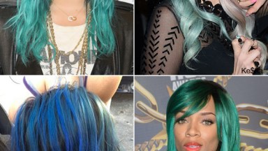 Stars With Blue Hair