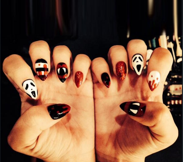 Demi Lovato’s Halloween Manicure — New Mani To Celebrate The Holiday