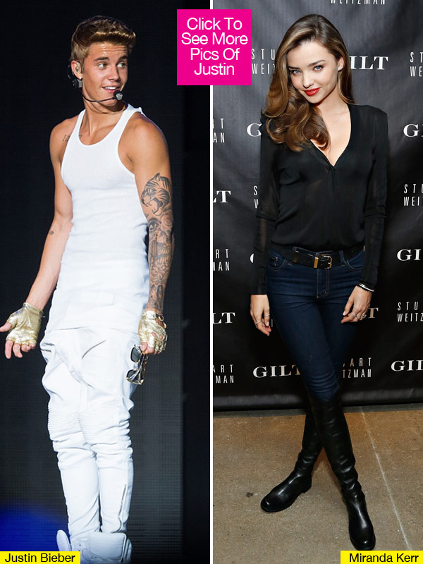Justin Bieber Miranda Kerr Hotel