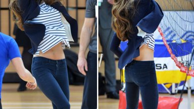 Kate Middleton Flat Stomach