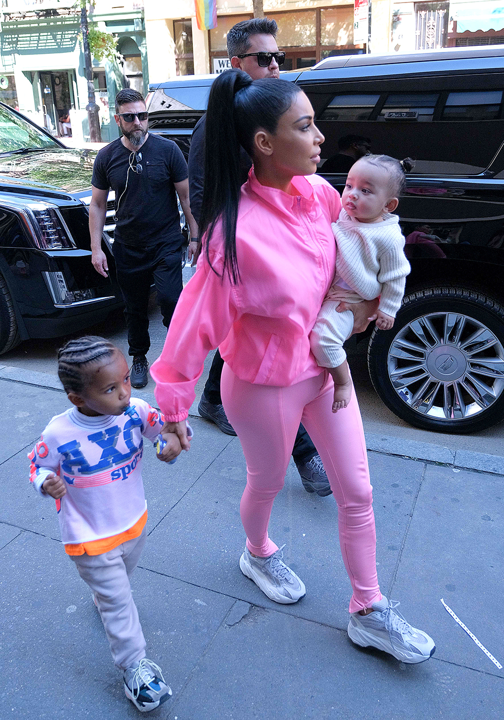 Kim Kardashian out and about, New York, USA - 29 Sep 2018