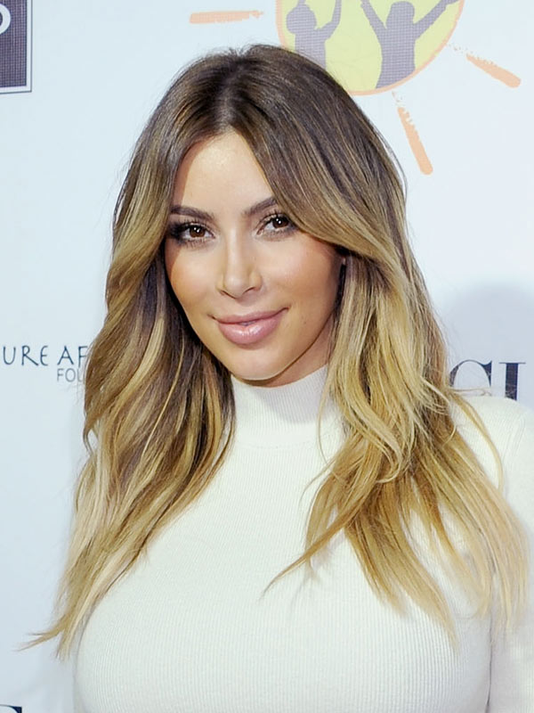 Kim Kardashian S Hair At Dream For Africa — Get Her Stunning Ombre