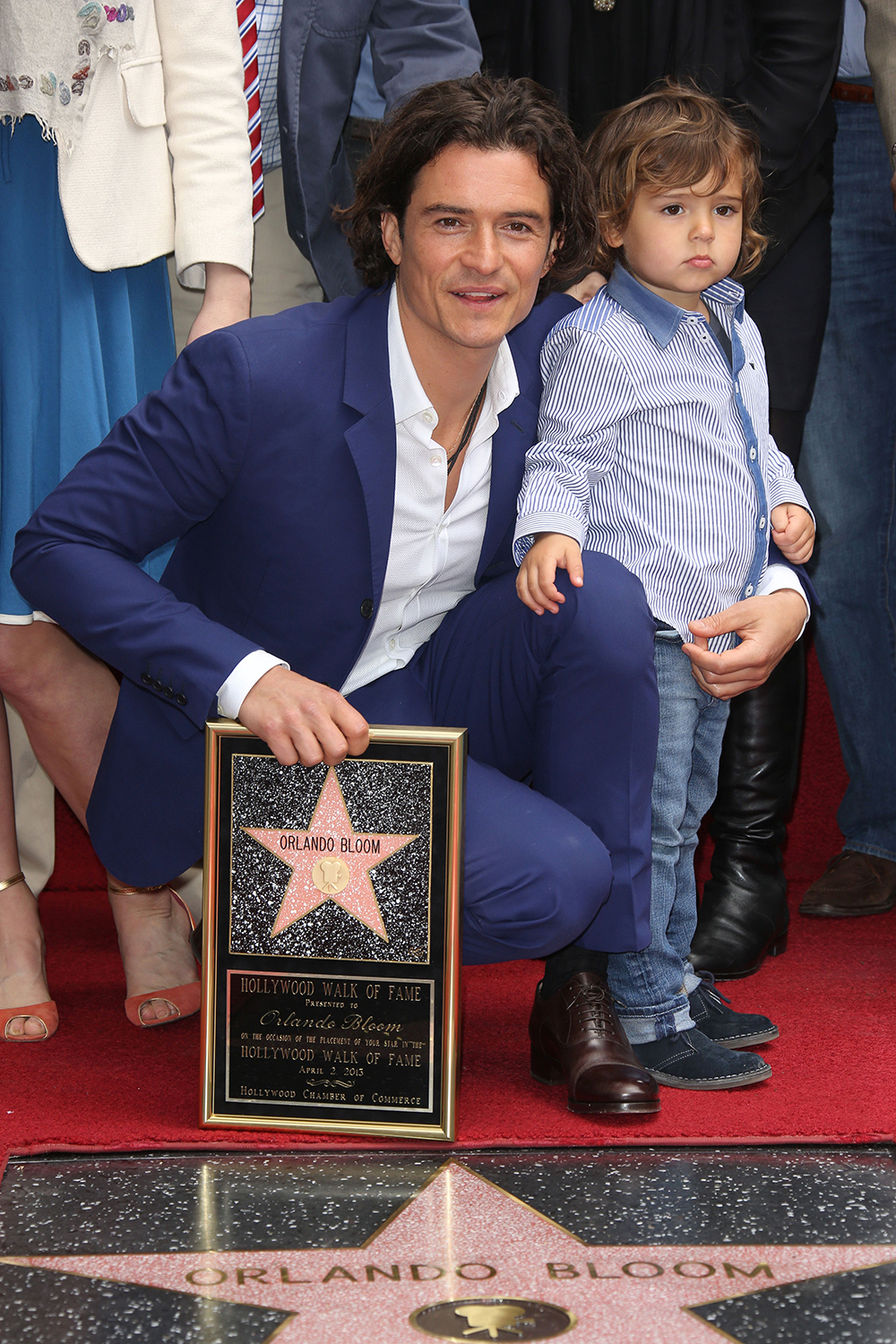 Orlando Bloom honoured with star on the Hollywood Walk of Fame, Los Angeles, America - 02 Apr 2014