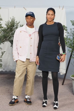 Pharrell Williams and Helen Lasichanh
Chanel show, Front Row, Spring Summer 2020, Haute Couture Fashion Week, Paris, France - 21 Jan 2020
