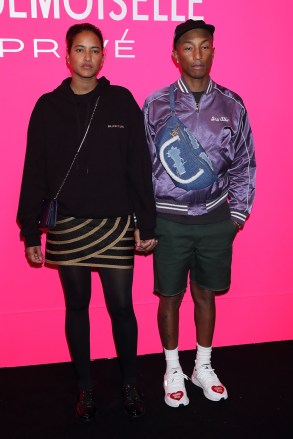Pharrell Williams and Helen Lasichanh
'Mademoiselle Prive' Chanel exhibition opening party, Tokyo, Japan  - 17 Oct 2019