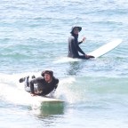 Leighton Meester Adam Brody Surfing